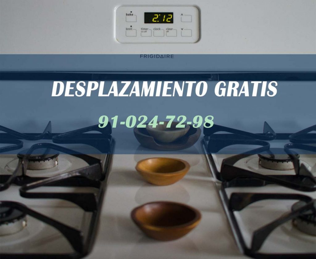 reparacion de cocinas de gas en Madrid